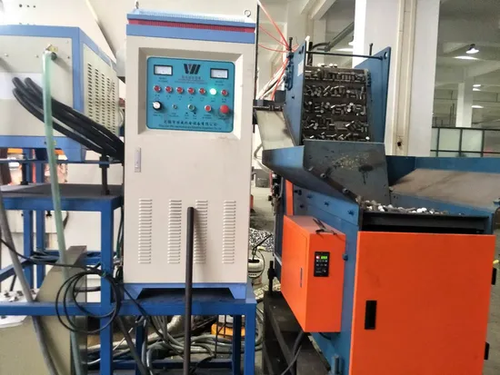 Equipo de soldadura de alta frecuencia de calefacción por inducción eléctrica de la hoja de sierra de IGBT 120kw