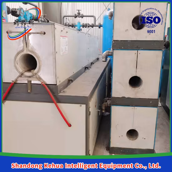 Horno de calentamiento por inducción para forja de engranajes