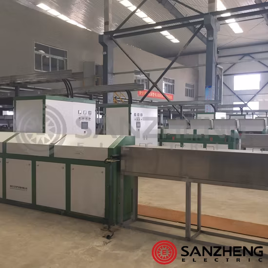 Cadena de producción de barras de acero para PC 30si, máquina de calentamiento por inducción